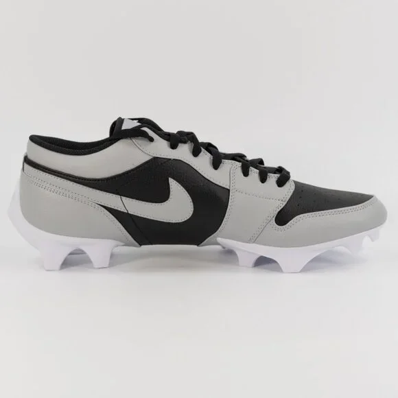 Jordan 1 Low TD 'Black/LT Smoke Grey' FJ6245-002 Football Cleat Multi Size